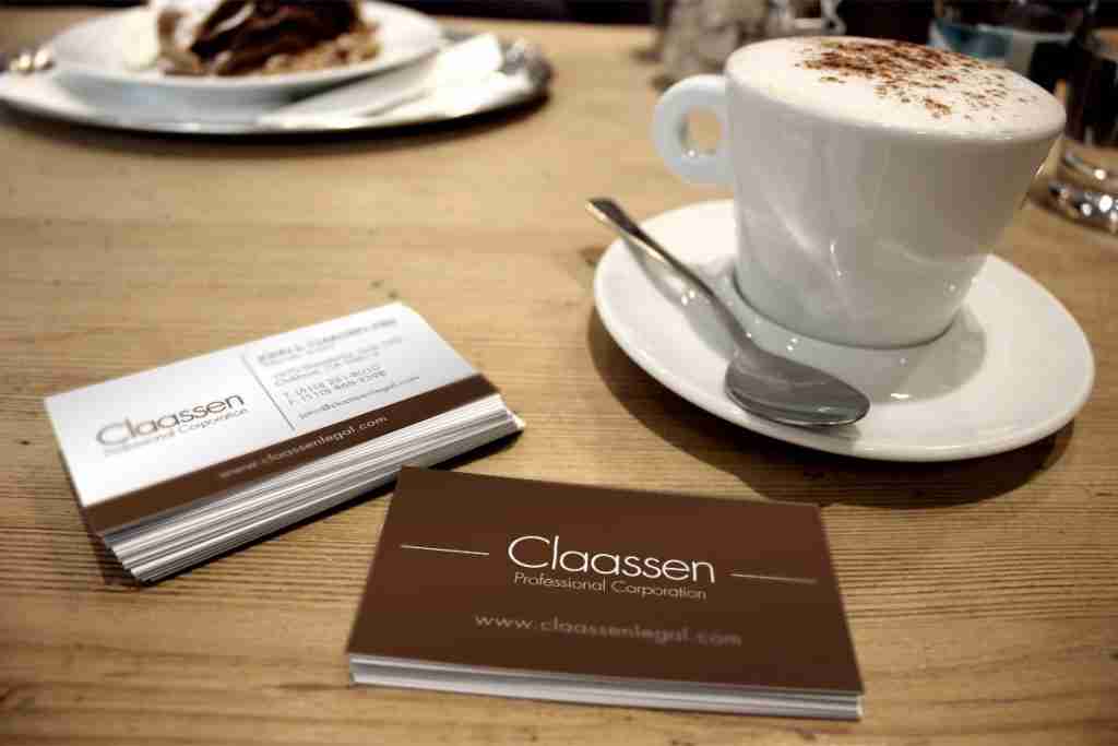 Claassen Business Cards