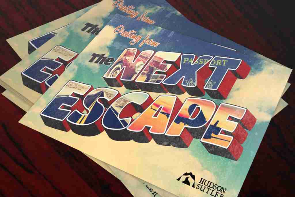 The Next Escape Postcard